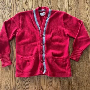 RARE VINTAGE Dehen Cardigan 100% Wool